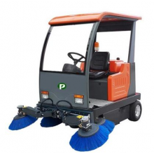 陜西普森西安掃地機(jī)電動中小型清掃車、地下車庫小區(qū)物業(yè)掃地機(jī)
